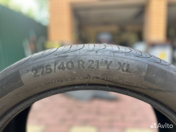 Continental PremiumContact 6 SSR 275/40 R21 и 375/35 R21