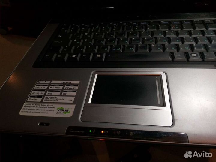 Ноутбук asus x50z Разбор