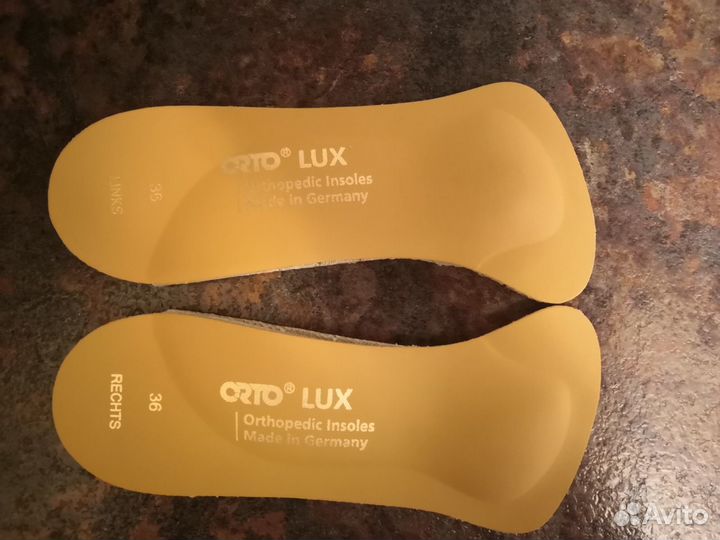 Полустельки ортопедические orto LUX