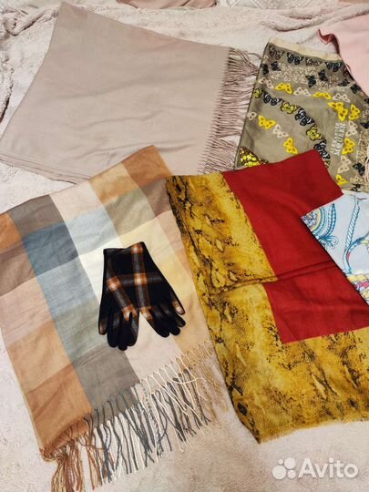 Новые платки перчатки пакетом