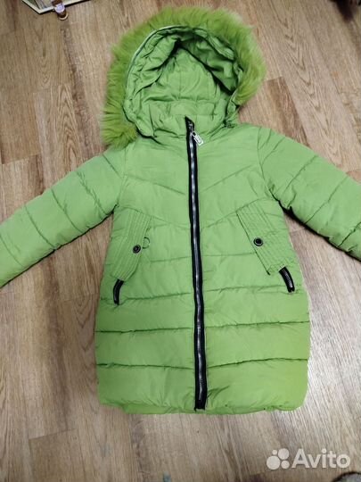 Верхняя одежда на девочку 104