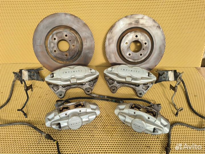 Тормоза akebono Infiniti Fx37S Fx50 Qx70S S51