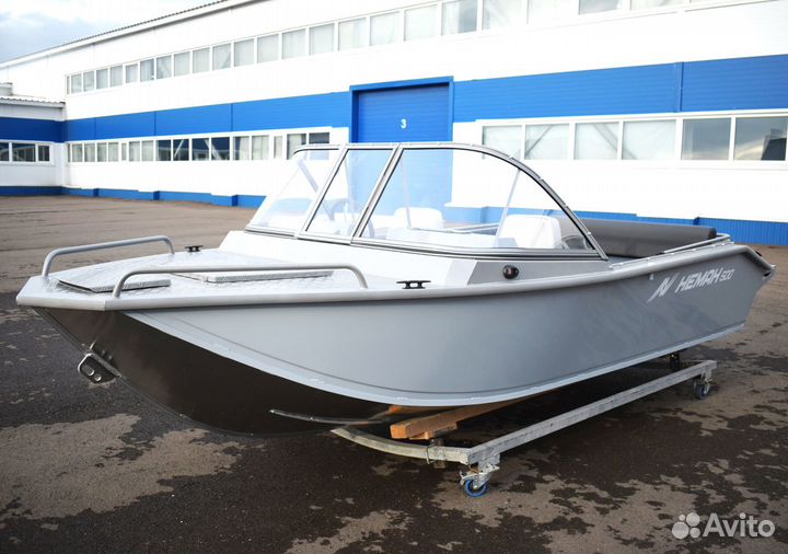 Новая алюминиевая лодка Неман 500 Pro