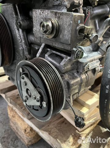 Компрессор кондиционера HR15 nissan