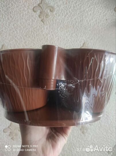 Кашпо горшок для цветов