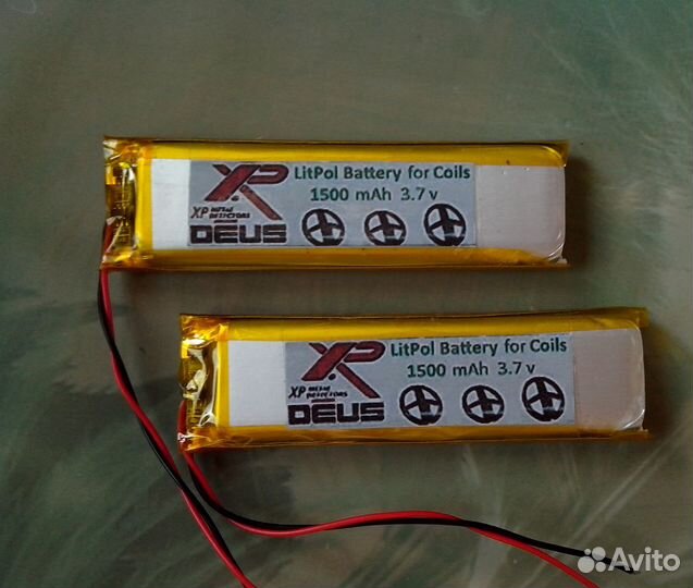 Аккумулятор для XP Deus увеличеной ёмкости 1500mAh