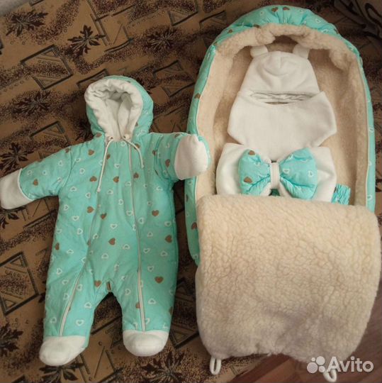 Конверт на выписку зимний