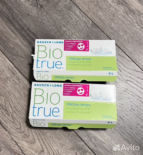 Bausch+Lomb Biotrue ONEday контактные линзы