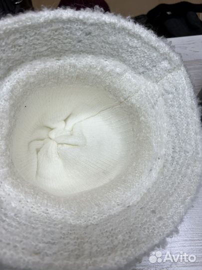 Панама меховая женская