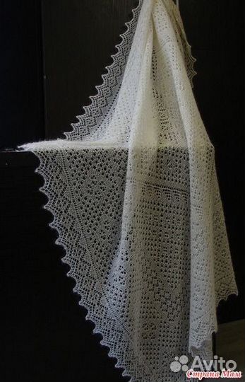 Стирка и растяжка пуховых платков