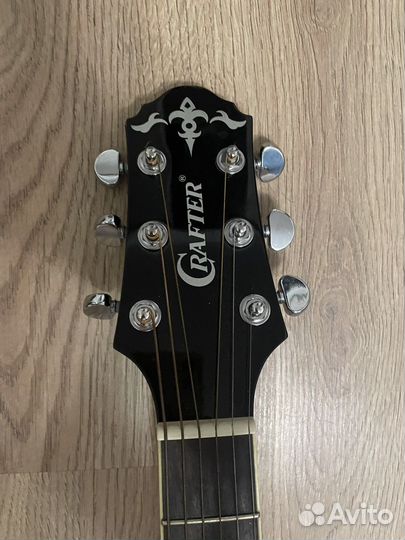 Акустическая гитара Crafter MD-58/BK с чехлом