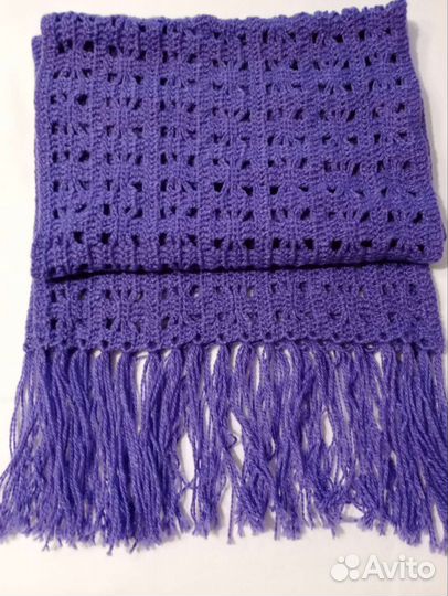 Палантин шарф новый ручная работа