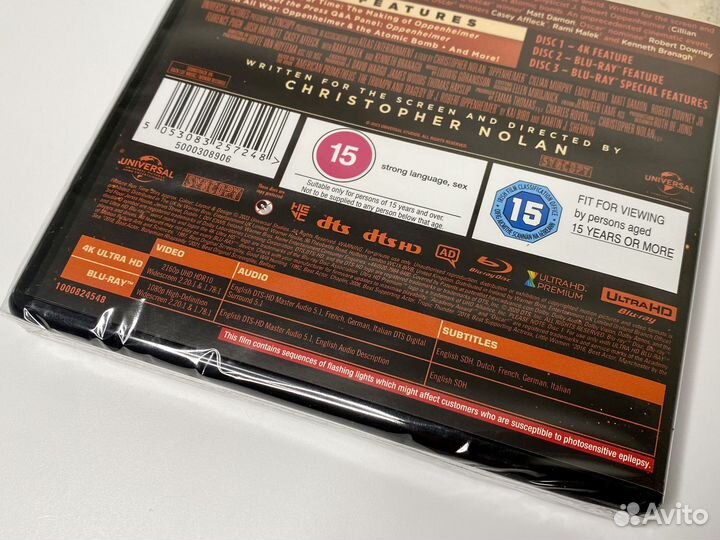 Oppenheimer / 4K Ultra HD