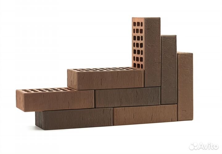 Кирпич Волгабрик 1нф Нева руст №82