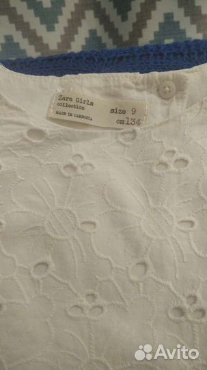 Блузка zara для девочки