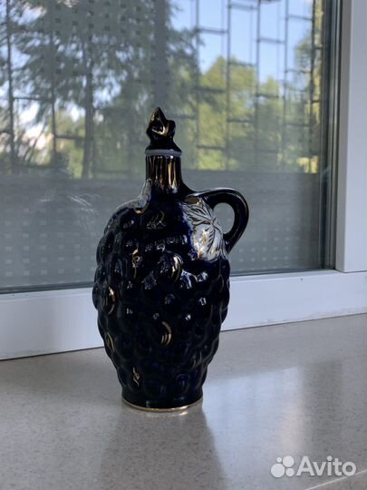 Советский фарфоровый графин «Виноград»