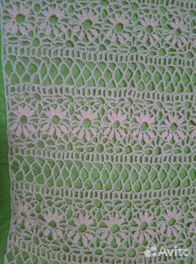 Шарф ажурный/ручная работа