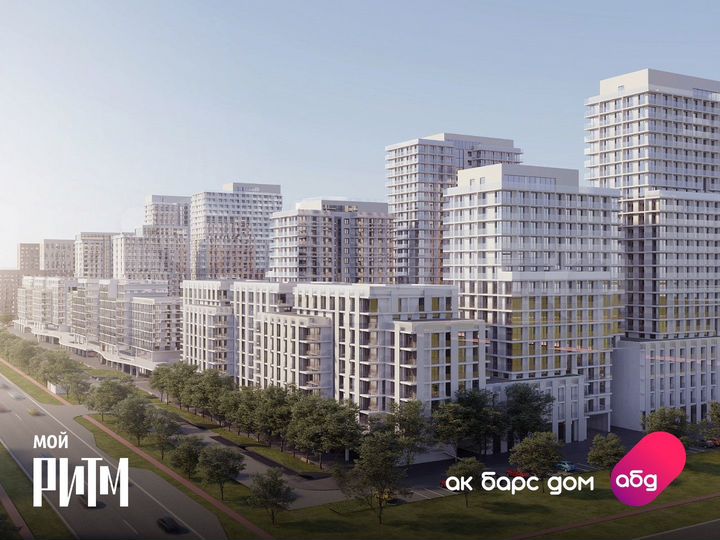 3-к. квартира, 96,7 м², 9/24 эт.