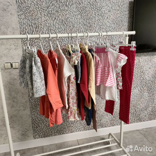 Детские вещи пакетом для девочки 104-110-116 см