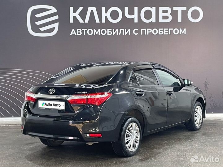 Toyota Corolla 1.6 МТ, 2013, 202 850 км