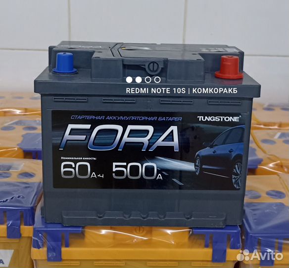 Аккумулятор 60 ah на KIA