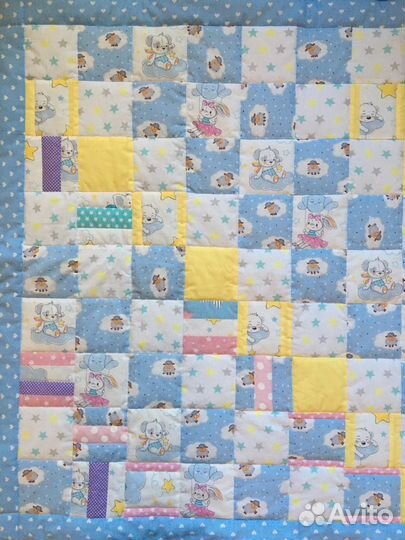 Детское лоскутное одеяло