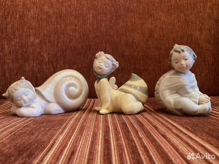 Nao Lladro статуэтки фарфор цена за три