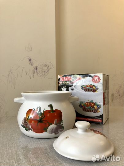 Кастрюля горшок для запекания