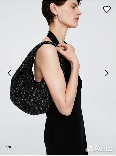 Сумка с блестками arket оригинал