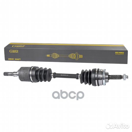 Привод ваз 2121 левый короткий в сборе ganz GRK