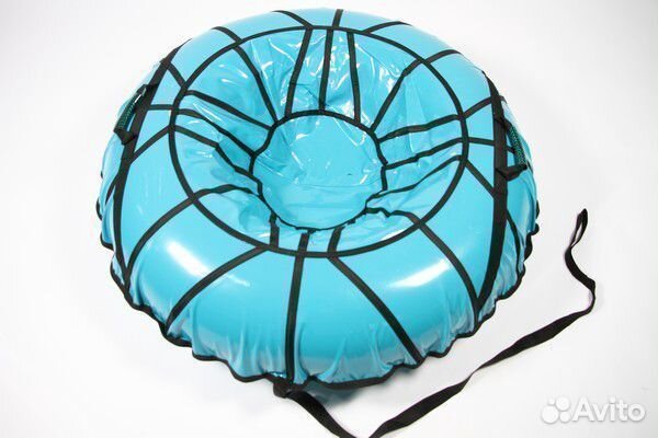 Тюбинг ватрушка Мозаика голубая 110 см