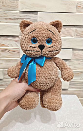 Вязаный котик