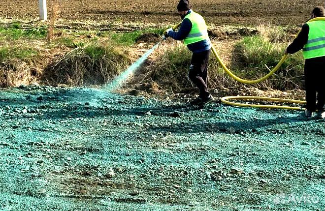 Рулонный газон, укладка. Посев. Гидропосев