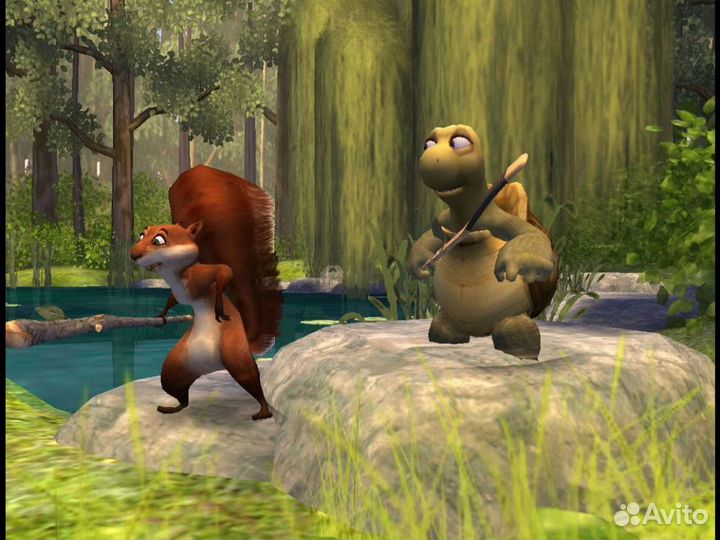 DreamWorks Over the Hedge, б/у, незнач.царап. PS2