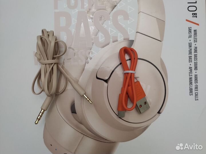 Наушники jbl tune 710bt с беспр./пров. соединением