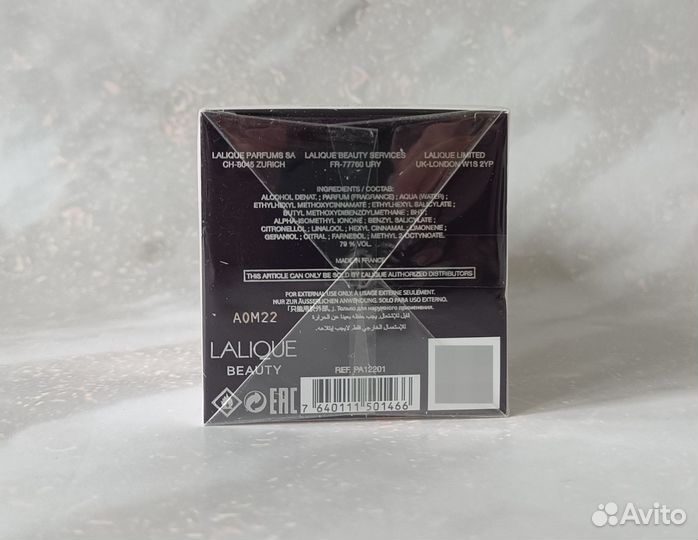 Lalique amethyst eclat edp 100 ml