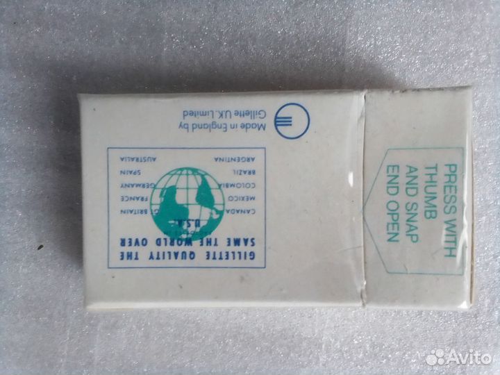 Бритвенные лезвия Gillette -England, Feather -Japa