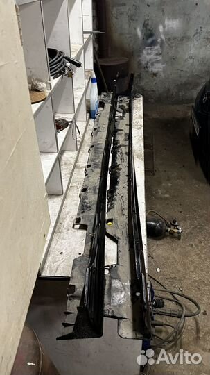 Накладки на пороги toyota allex runx corolla