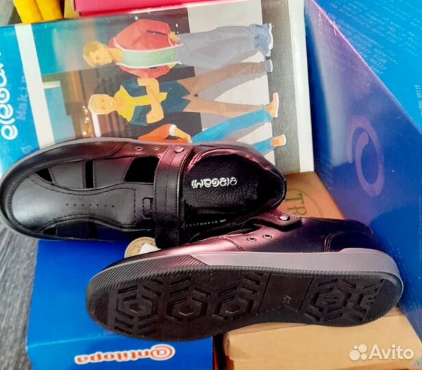 Elegami,полуботинки новые,натуральная.кожа,р.37