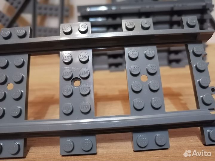 Конструктор lego, рельсы lego city