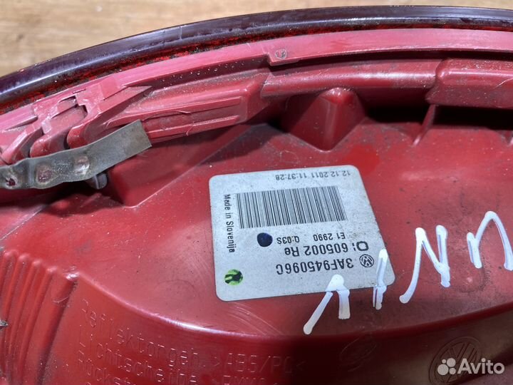 Фонарь правый Volkswagen Passat B7 Арт. 111339