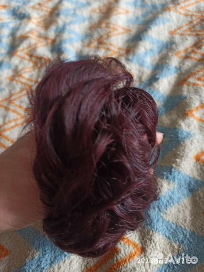 Пучок на резинке.2 цвета