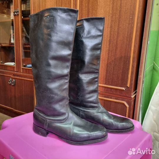 Сапоги хромовые р.43