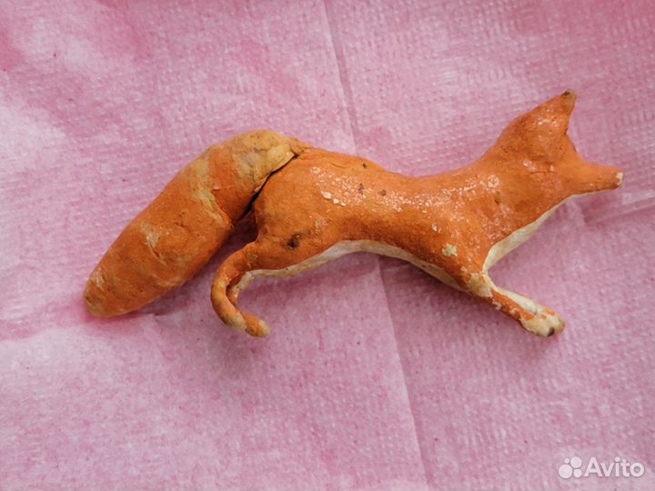 Елочные игрушки СССР ватная