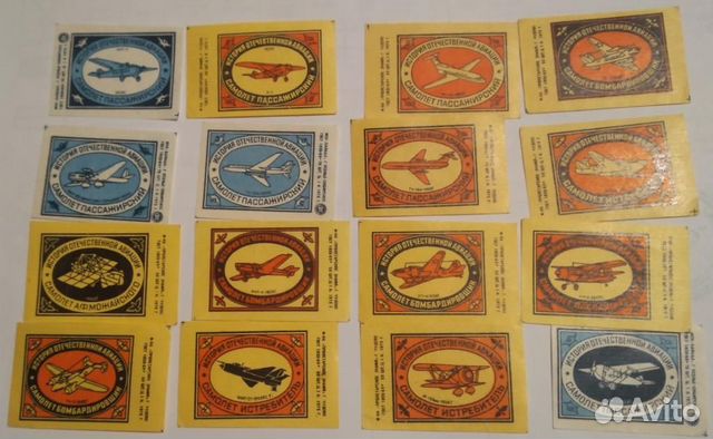 Спичечные этикетки СССР