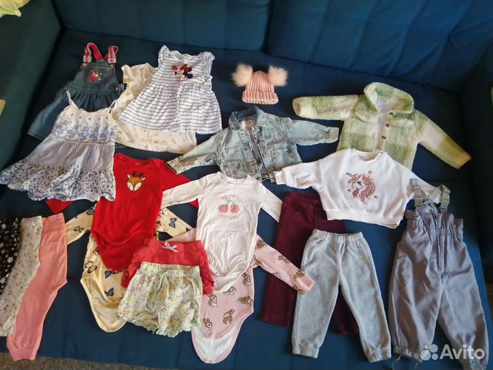 Пакет вещей на девочку 86-92