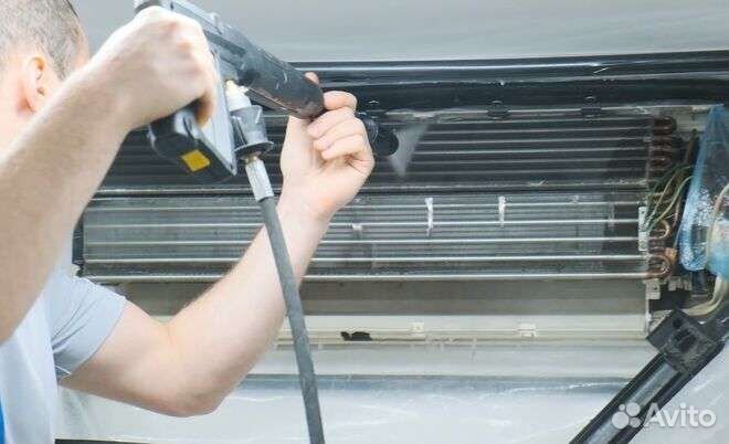 Обслуживание чистка мойка кондиционеров заправка