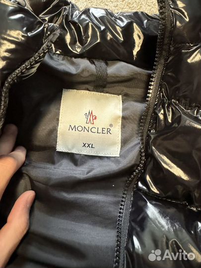 Жилетка moncler глянцевая