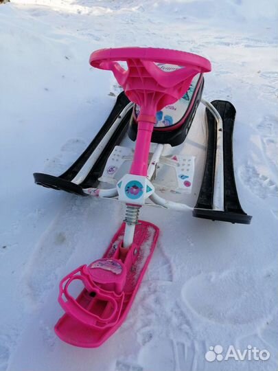 Детский снегокат бу