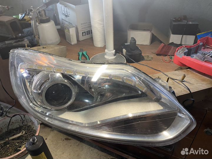 Стекла для фар на ford focus 3 BMW Camry Mers